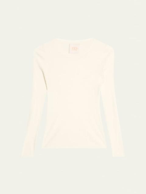 Ribbed Wool Pullover