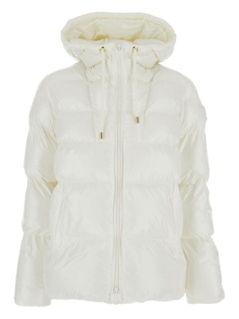hooded puffer jacket