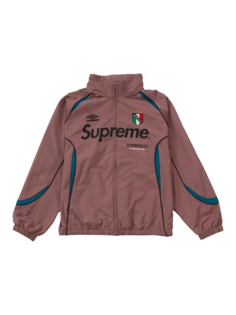 ジャケット・アウター Supreme / Umbro Track Jacket \"Dusty Plum Supreme Umbro Track Jacket Dusty Plum Men's - SS22 - US