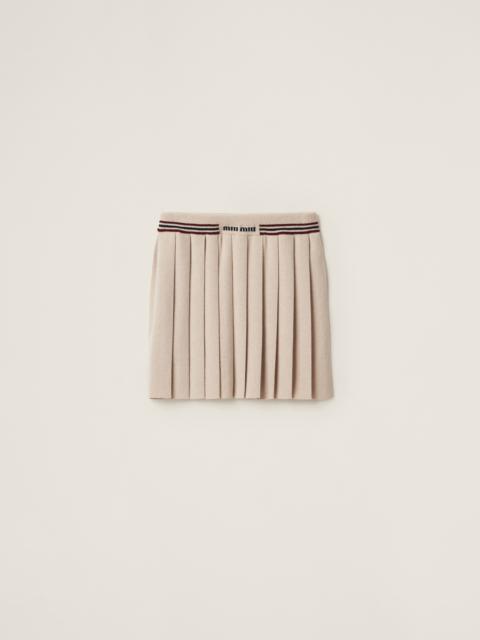 Cashmere skirt