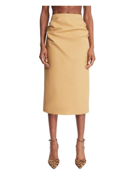 Beige Pernilla Midi Skirt