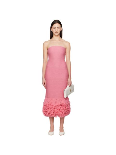 Pink Corus Midi Dress