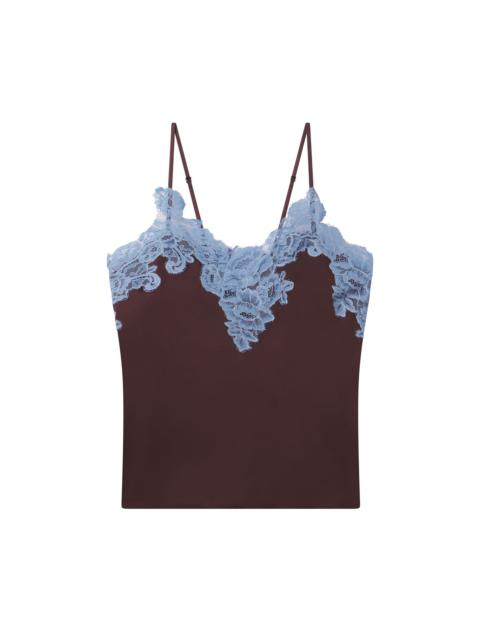 Hana Satin and Lace Camisole Top