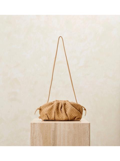 GIGI WOVEN CROSSBODY | DARK TAN