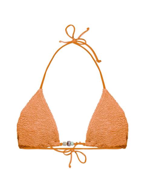Ingrid triangle bikini top