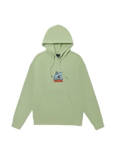 Vans Cartoon Pattern Loose Pullover Couple Style Green VN0A5H9CYSJ