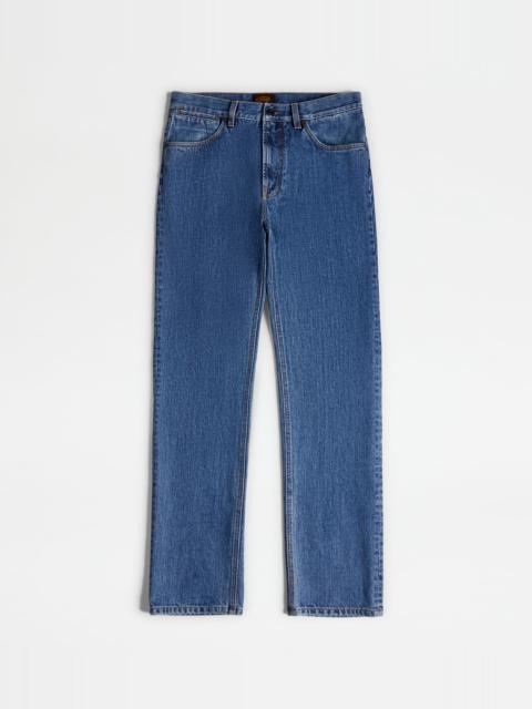 5 POCKET JEANS - BLUE