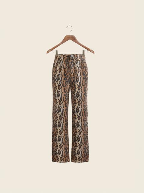 LEOPARD JESSIE DENIM