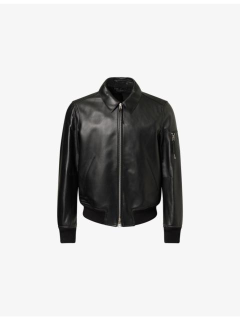 Plonge Pocket Leather Jacket