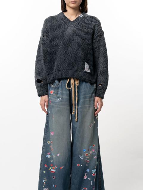 Sun Faded Like Knit Sweater