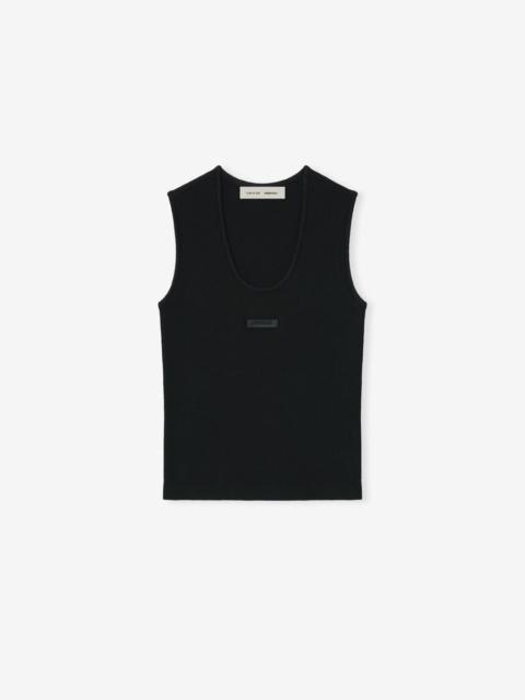 Womens Soft Rib Knit Tank
