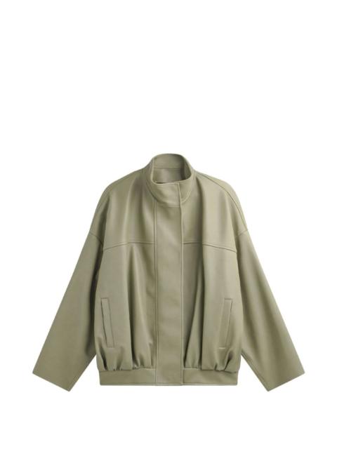 Veren panelled bomber jacket