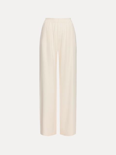 SILK GEORGETTE WIDE LEG PANT