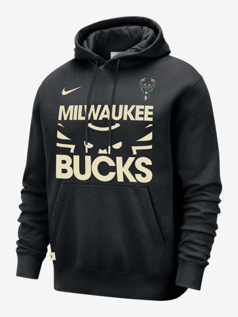 Milwaukee Bucks Club Courtside Men's Nike NBA Pullover Hoodie