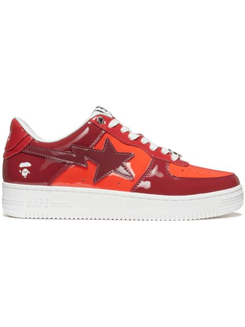 A Bathing Ape Bape Sta Low Color Camo Combo Red
