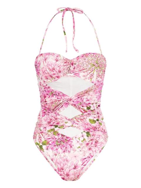 Saint-RÃ©my cut-out swimsuit