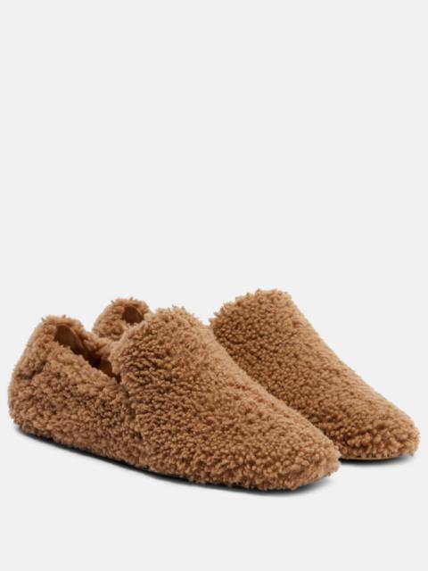 Orlando shearling slip-on shoes