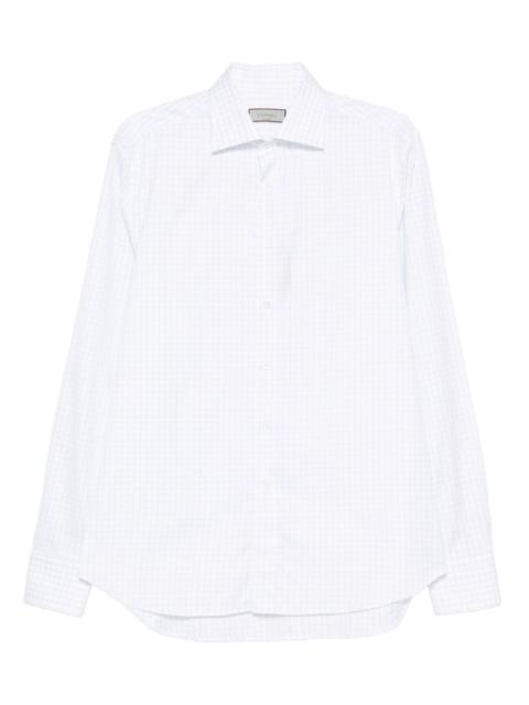 checked cotton shirt