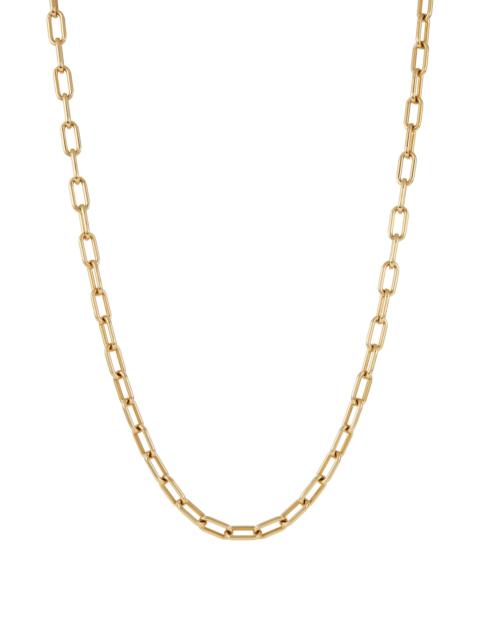 Medium Chain Necklace in 18K Yellow Gold with Small Chains