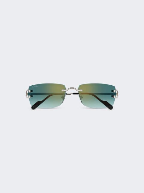 Square Sunglasses Green