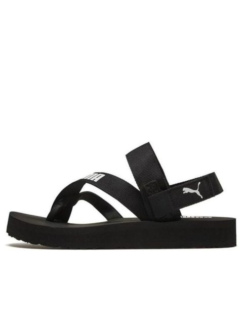 (WMNS) PUMA SummerCat 'Black' 374837-01