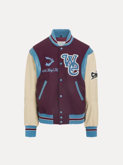 WORLDS END LETTERMAN JACKET