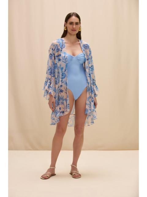 EDEN ROCK SEASHELL SHORT ROBE