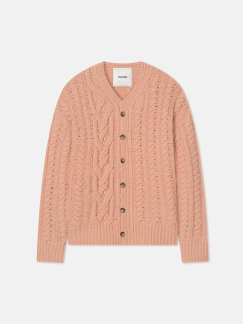 Boucle Cable Cardigan