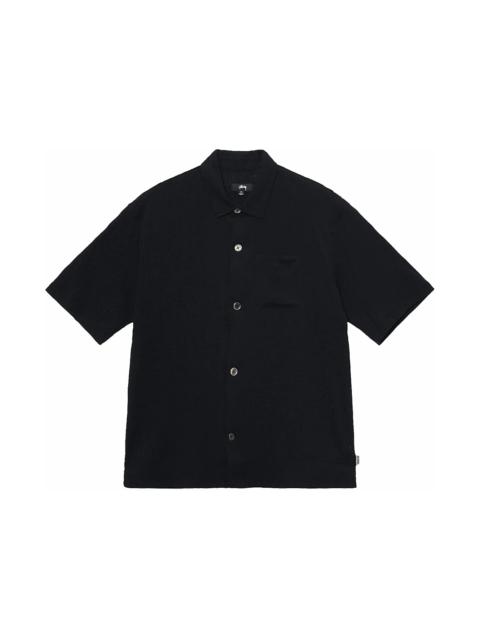 Stussy Boxy S/S Stripe Shirt Black