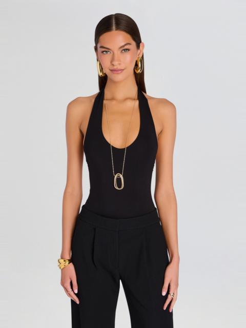 BAMBOO HALTER BODYSUIT
