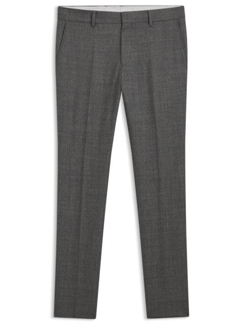 FORMAL TROUSERS IN MICRO-PATTERNED VIRGIN WOOL