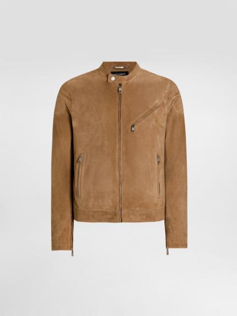 Lambskin leather jacket