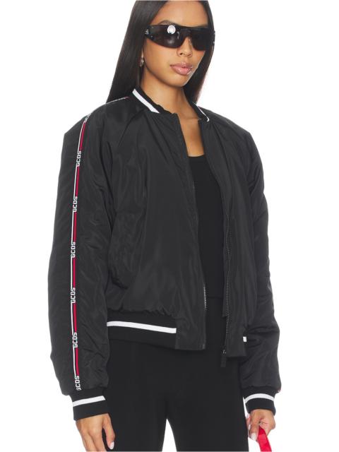 Logo Tape Nylon Bomber