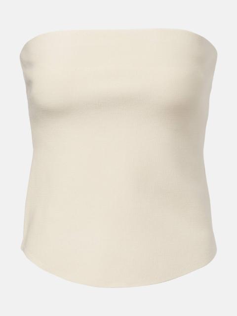 Shawn rayon-blend tube top
