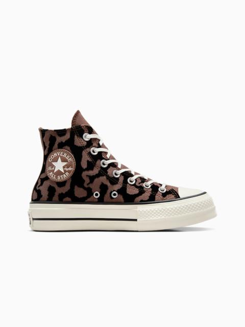 Chuck Taylor All Star Lift Platform Leopard Remix