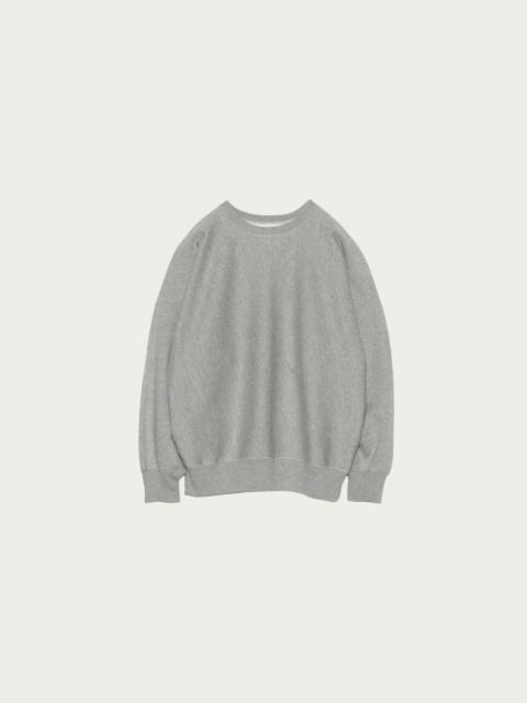 Crew Neck Sweat Shirt - Heather Grey