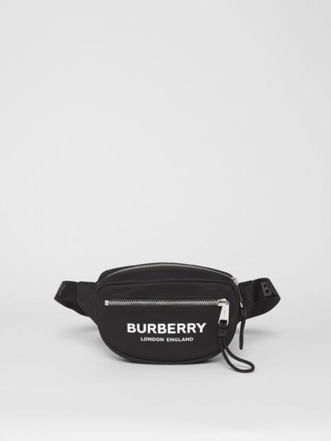 Small Logo Print ECONYL® Cannon Bum Bag