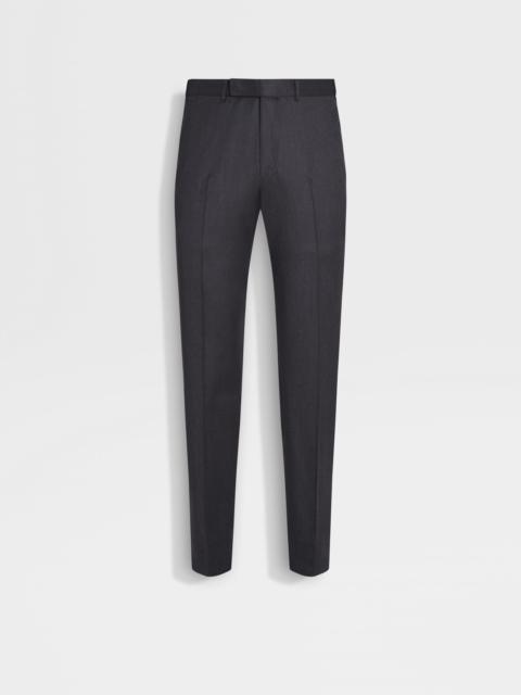 DARK GREY CENTOVENTIMILA WOOL PANTS