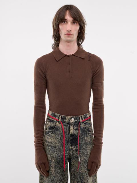 Cashmere Full-Length Gloves