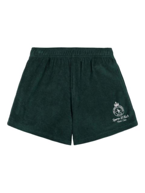 logo-embroidery shorts
