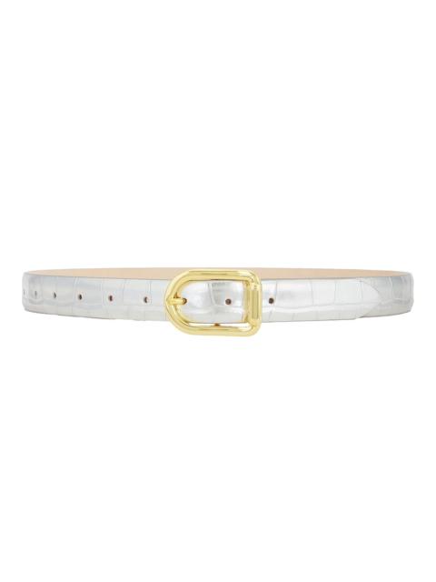 Mija Mirror Croc Belt