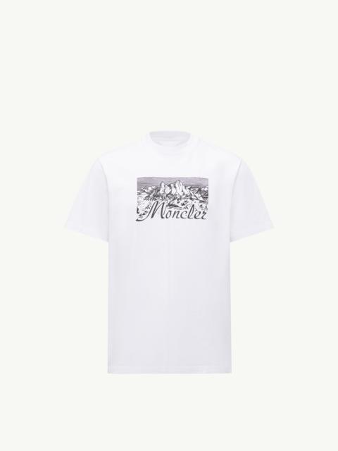 Mountain Logo Cotton T-Shirt