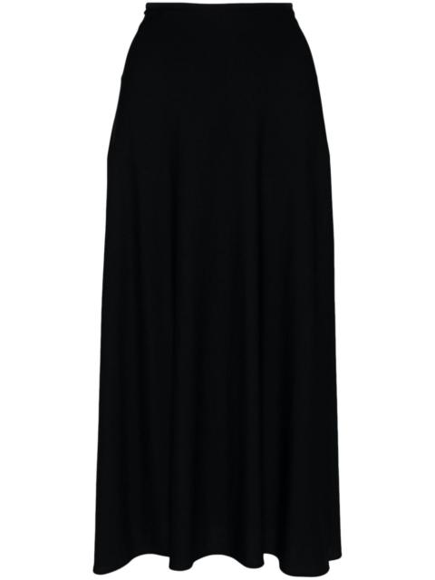 A-line midi skirt