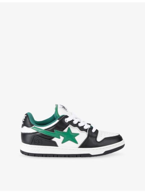 BAPE SK8 STA #1 M2 Leather Trainers