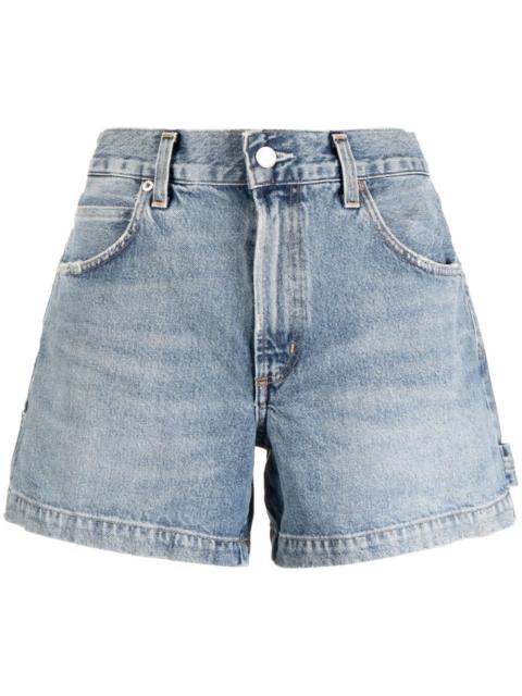 Magda denim short shorts