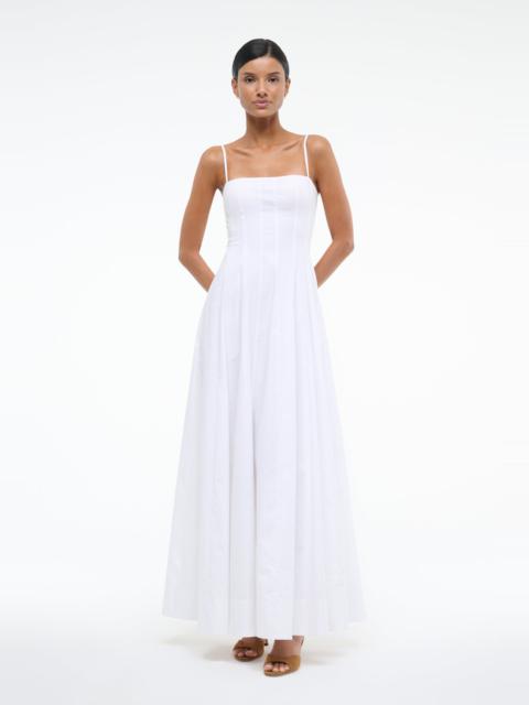 STAUD WYLIE MAXI DRESS BLACK