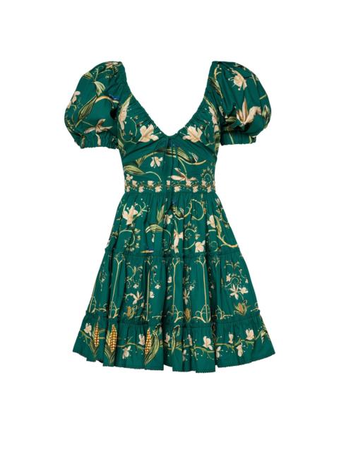 Manzanilla Esmeralda Mini Dress