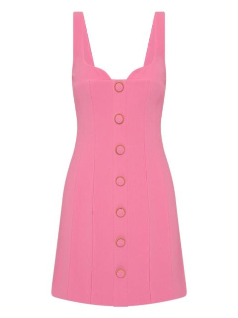 Muriel buttoned mini dress