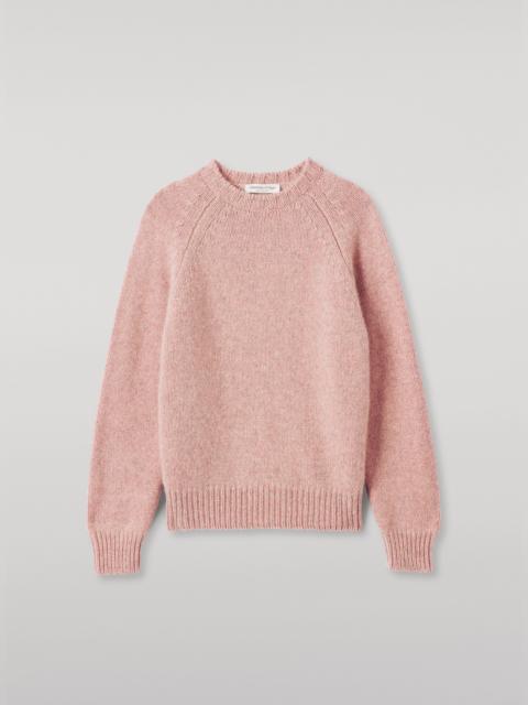 Bay Orange Marl Cashmere & Cotton Jumper