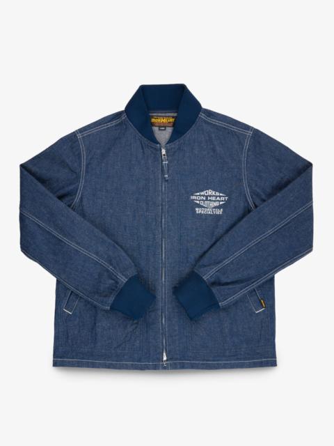 10OZ NEP DENIM WINDBREAKER - INDIGO